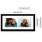 Americanflat 7x16 Collage Picture Frame - Fits Two 5x7 Photos or One 7x16 Picture